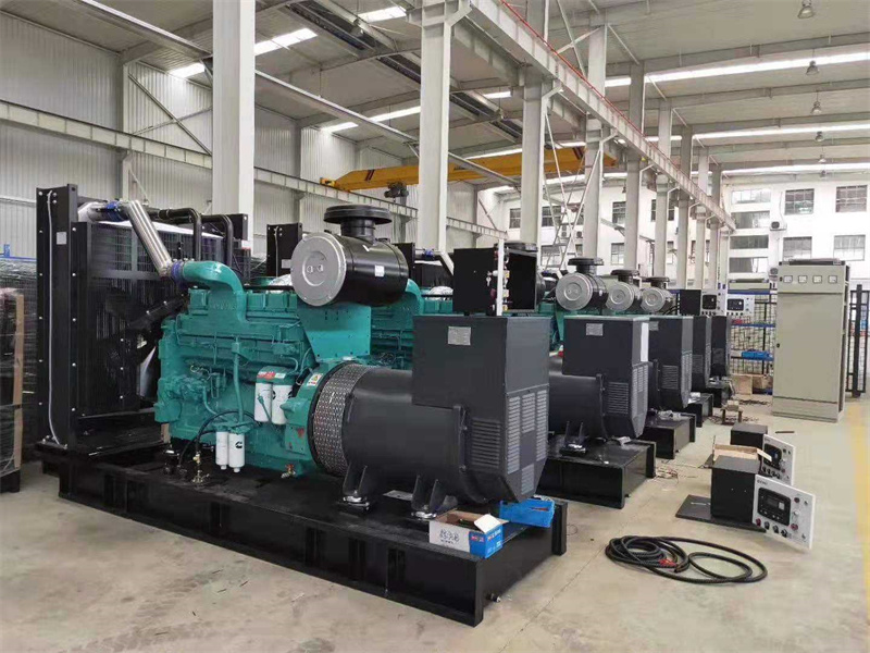 新宁600kw柴油发电机组可以带多少功率负载？